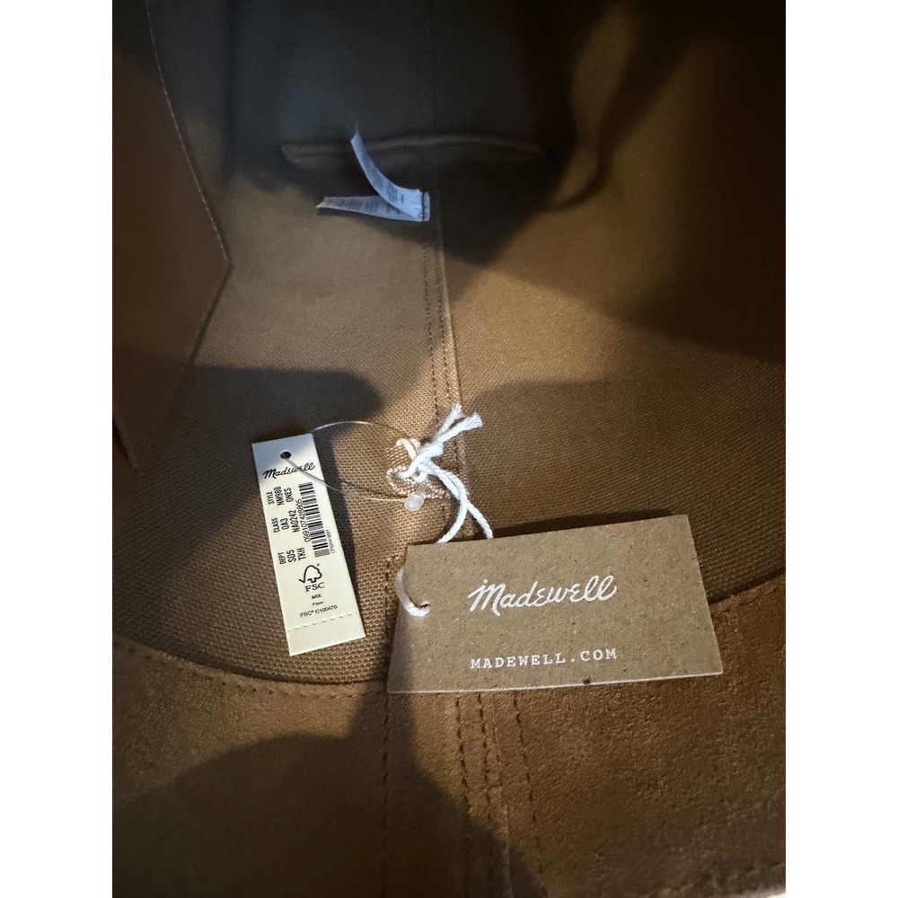 Madewell Essential Bucket Tote in Suede NWT - Picture 8 of 8